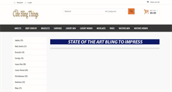 Desktop Screenshot of cuteblingthings.com